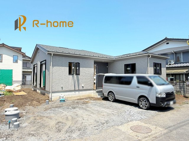 ひたちなか市津田　新築戸建て　A号棟の外観|ご予約を頂ければ、『平日』はもちろん『早朝』や『夜間』もご見学可能です♪お気軽にお申し付けください♪