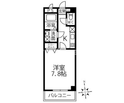 【間取り】 | プライムコート中野