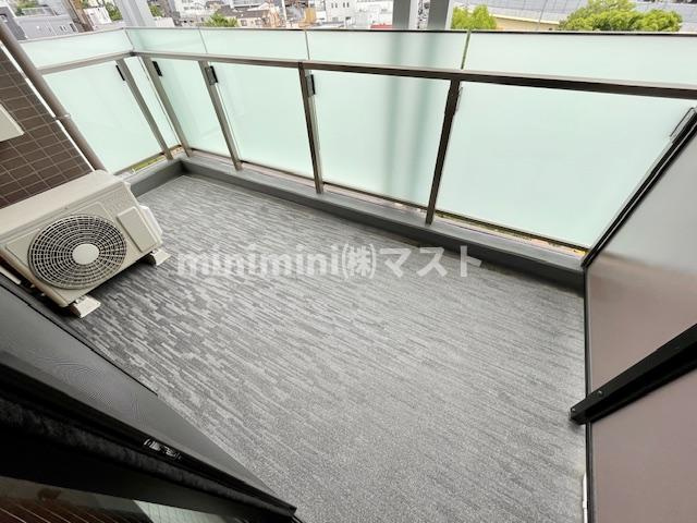 ブエナビスタ梅田ノースのバルコニー