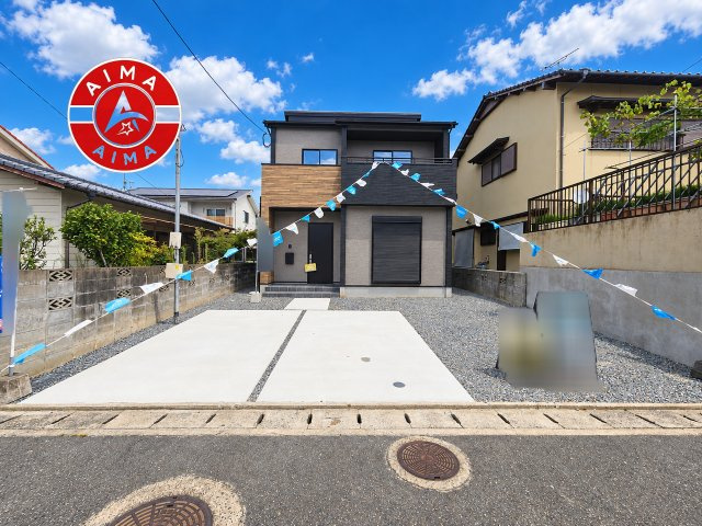 福岡市東区大岳2丁目第2-1棟（1号棟）の外観|デザイン性のある外観です。