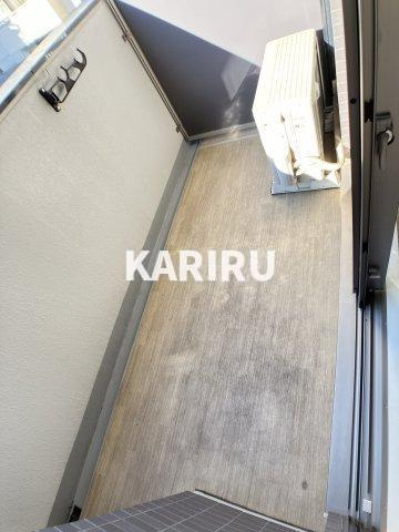 プレサンス水都OKAWAのバルコニー
