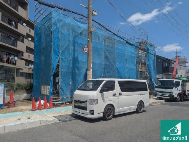 池田市五月丘　第2期　新築一戸建ての外観|現在建築中！落ち着いた街並みで新生活を始めることが出来そう！周辺の物件も併せてご紹介させて頂きます！