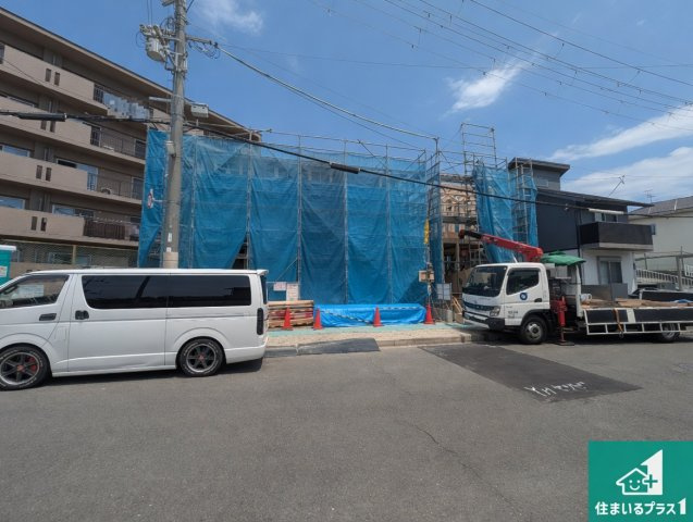池田市五月丘　第2期　新築一戸建ての外観|現在建築中！落ち着いた街並みで新生活を始めることが出来そう！周辺の物件も併せてご紹介させて頂きます！