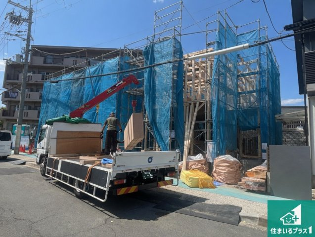 池田市五月丘　第2期　新築一戸建ての外観|現在建築中！落ち着いた街並みで新生活を始めることが出来そう！周辺の物件も併せてご紹介させて頂きます！