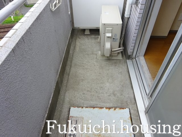 藤和シティスクエア桜上水のバルコニー