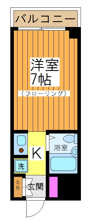 藤和シティスクエア桜上水の間取り