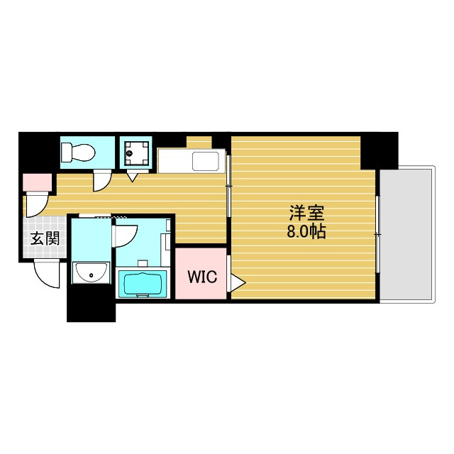 カラコレス穂波の間取り