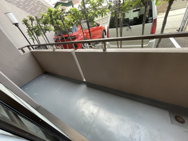 サクシード甲子園のバルコニー