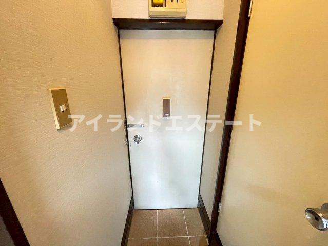 グリーンハウス上野毛　駅近　角部屋　通風良好の玄関