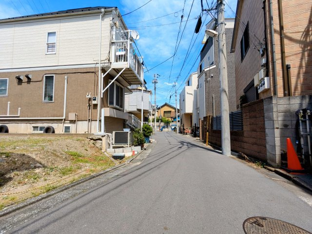 葛飾区四つ木４丁目の売地の前面道路含む現地写真|～前面道路含む現地写真～
