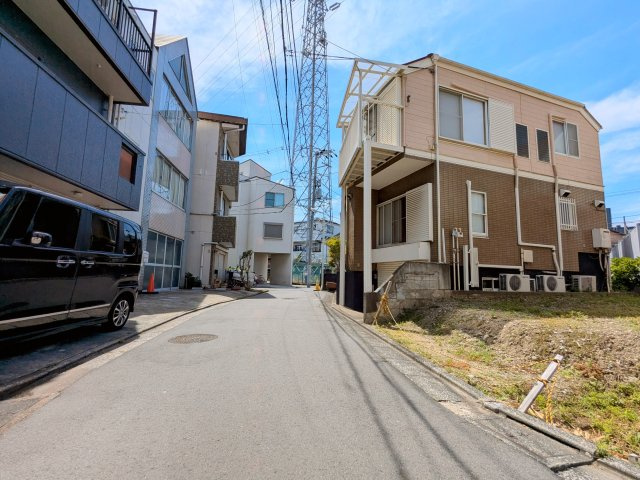 葛飾区四つ木４丁目の売地の前面道路含む現地写真|～前面道路含む現地写真～
