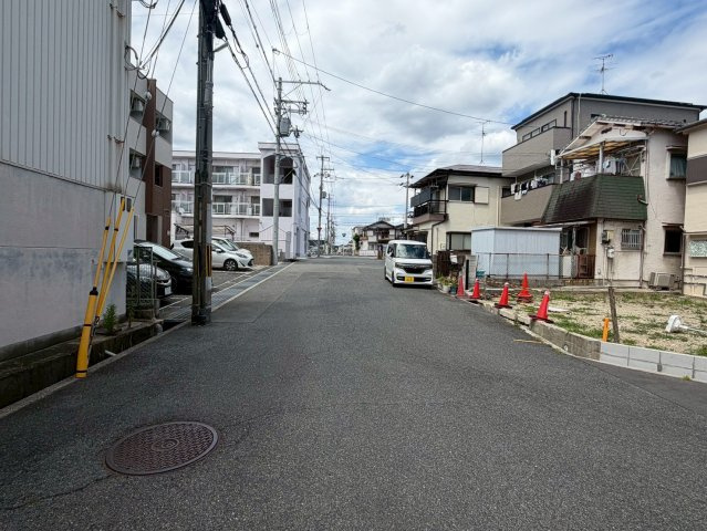 堺市西区鳳西町１丁土地の前面道路含む現地写真