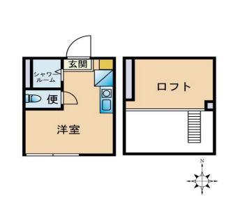 高円寺プレイスの間取り