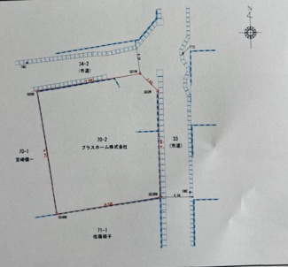 【区画図】 | 宮崎市月見ヶ丘６丁目70番2