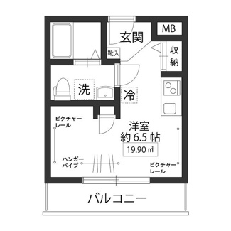 【間取り】 | ベルストーク１ | 間取りです。