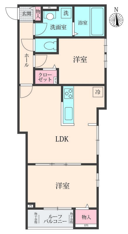 Ｂｅｌｌｅ　Ｌｅａｄ　大倉山の間取り