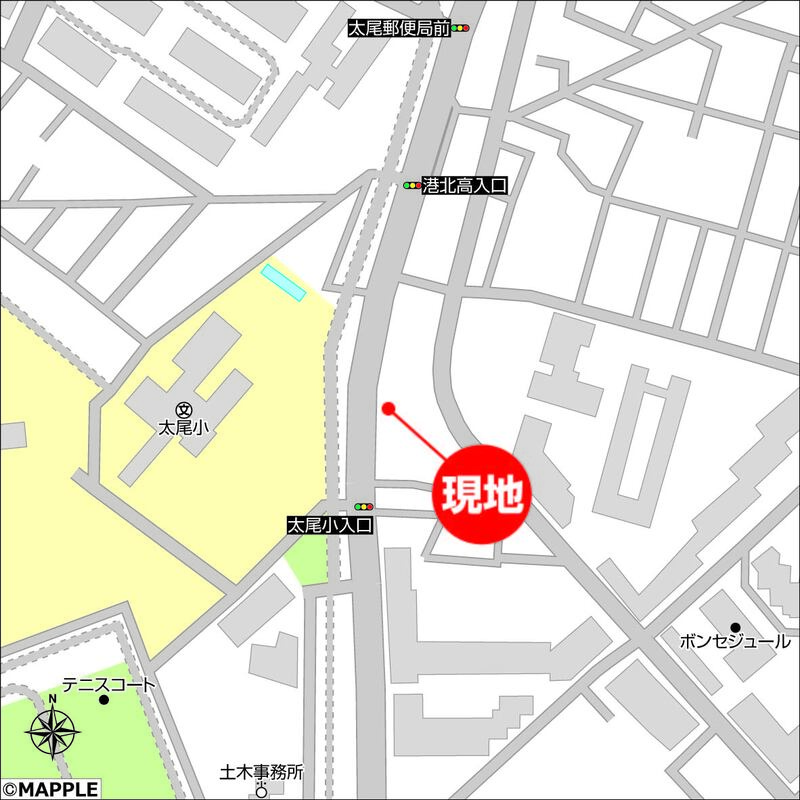 Ｂｅｌｌｅ　Ｌｅａｄ　大倉山の地図