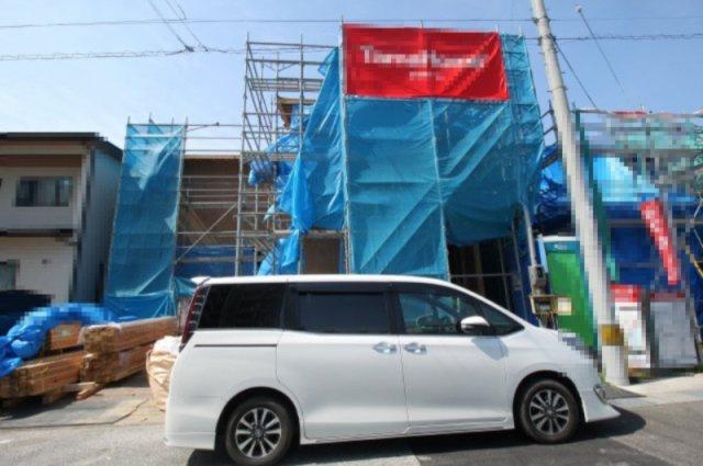 海老ノ丸　新築戸建　1号棟　（全2区画）の外観|1号棟　土地面積　132.24㎡（約40.00坪）