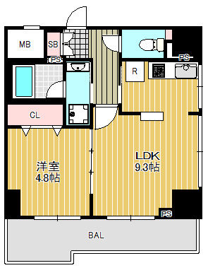 【間取り】 | (旧)グランド・ルー戸越銀座 | 間取り