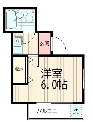 Uフラッツの間取り