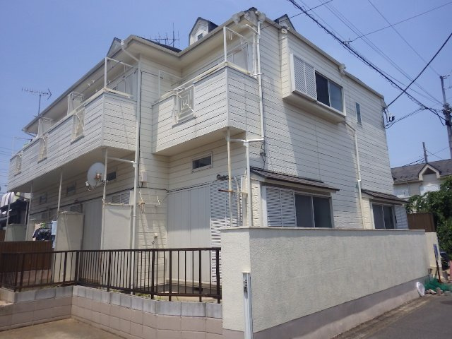 流山市江戸川台東１丁目のアパートの外観