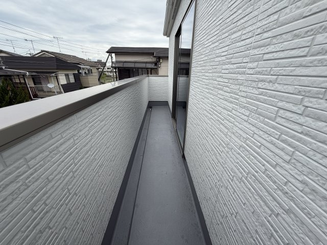 明石市藤江新築戸建のバルコニー