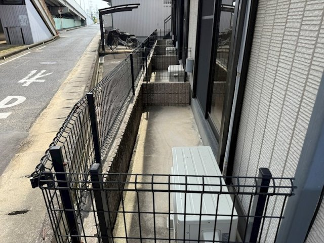 ベール花尻 Aのバルコニー