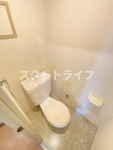 大阪市淀川区十八条２丁目の賃貸マンションのトイレ