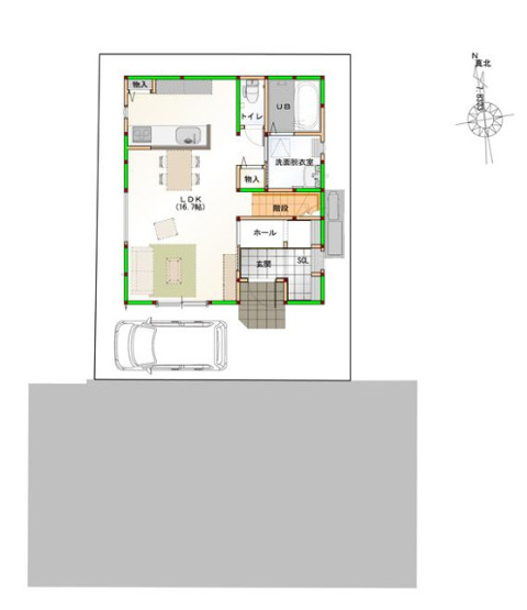 【区画図】 | 八尾市東山本新町丁目 | ※太陽光発電システム搭載条件付物件：販売価格は「屋根貸しシステム（太陽光発電なし）」での価格です。こちらの場合は10年経過後無償譲渡。※太陽光発電付き（売電付）の場合は物件価格に100万円プラスです。