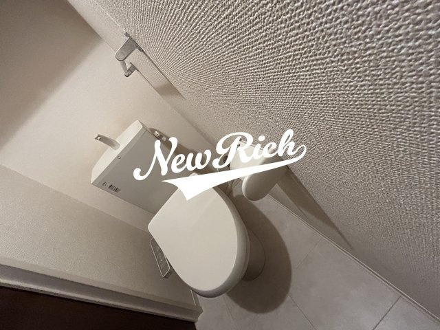 高崎市上滝町のアパートのトイレ