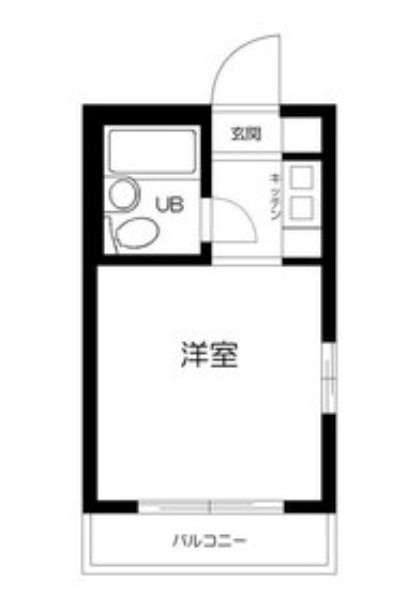 ユースフル祐天寺の間取り