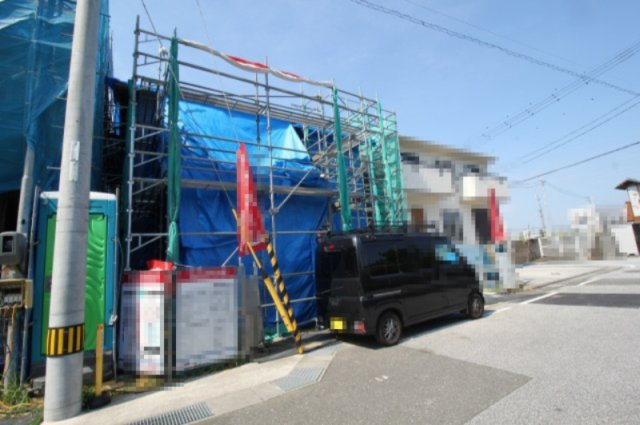 海老ノ丸　新築戸建　2号棟　（全2区画）の外観|2号棟　土地面積　132.25㎡（約40.00坪）