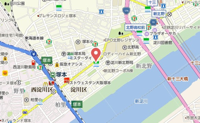 【地図】 | MJC大阪ラフィーネ