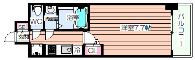【間取り】 | MJC大阪ラフィーネ