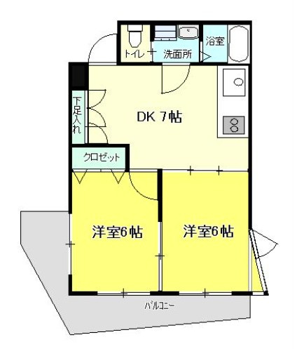 【間取り】 | ノアーズマンション目白台 | 雑司が谷駅から徒歩３分という立地にあります。