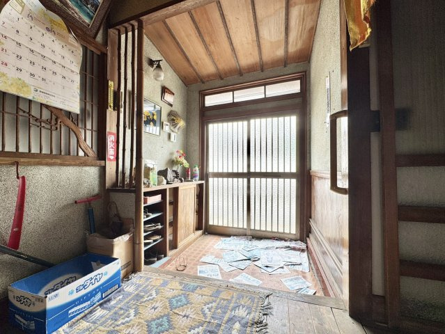 水戸市大工町中古建ての玄関