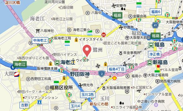【地図】 | ビバーチェ鷺洲