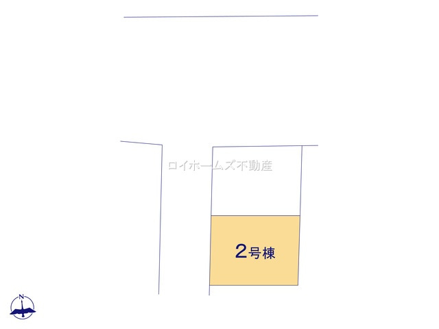 【区画図】 | 名古屋市北区清水２丁目13『仲介料無料』新築戸建て | 2号棟