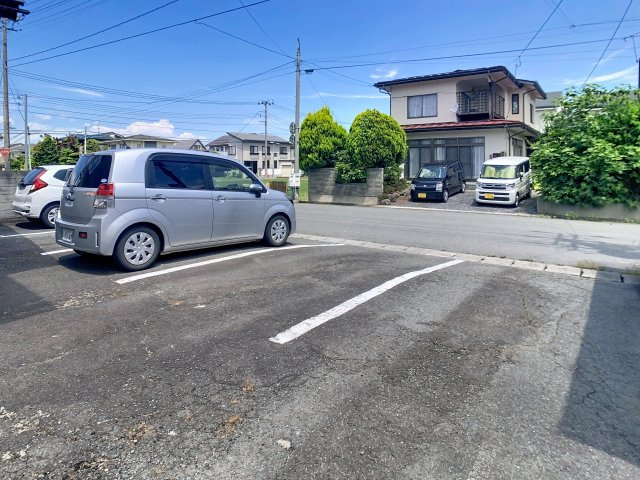 三景ハイツの駐車場