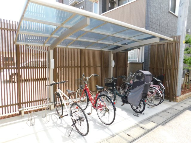 セジュール柏の葉のその他共用部分|駐輪場です
