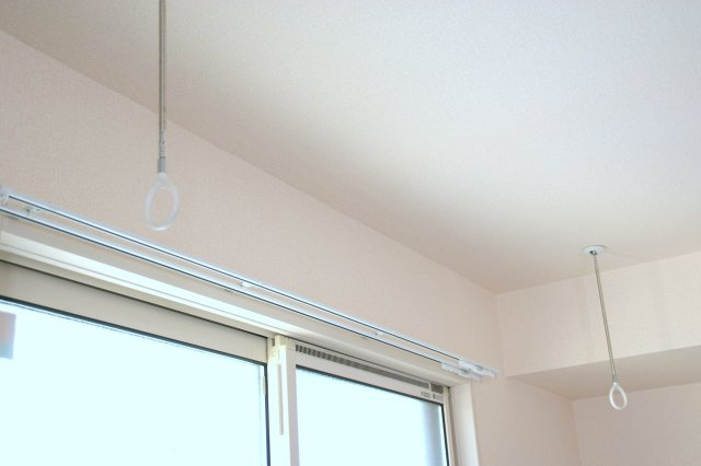セジュール柏の葉の設備|室内で洗濯物が干せます