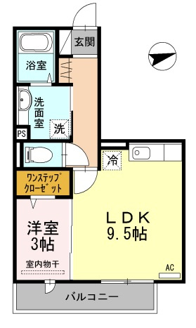 グレイス北花田の間取り