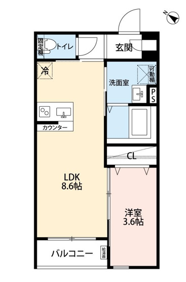 【間取り】 | Maison Le Verre【名古屋市賃貸・都市ガス】