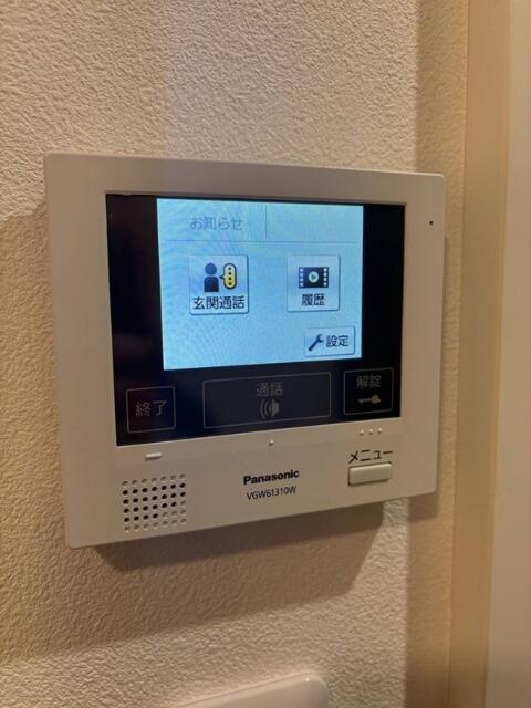 ＧｒａｎＤｕｏ高円寺Ｖのセキュリティ|モニター付きインターホンになります。