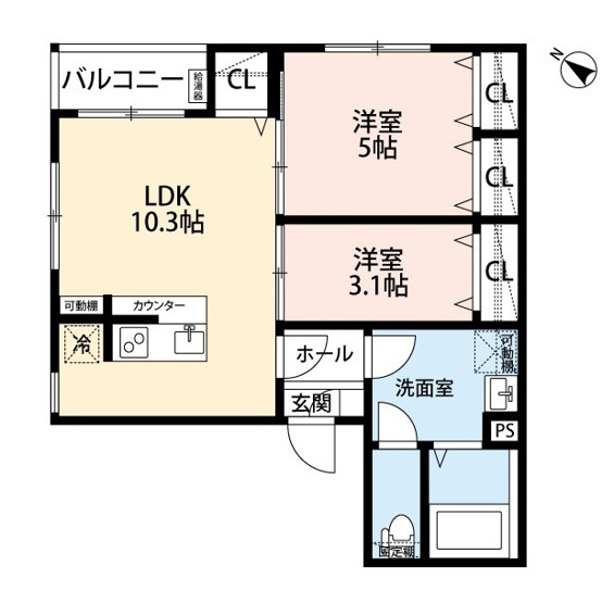 【間取り】 | Maison Le Verre【名古屋市賃貸・都市ガス】
