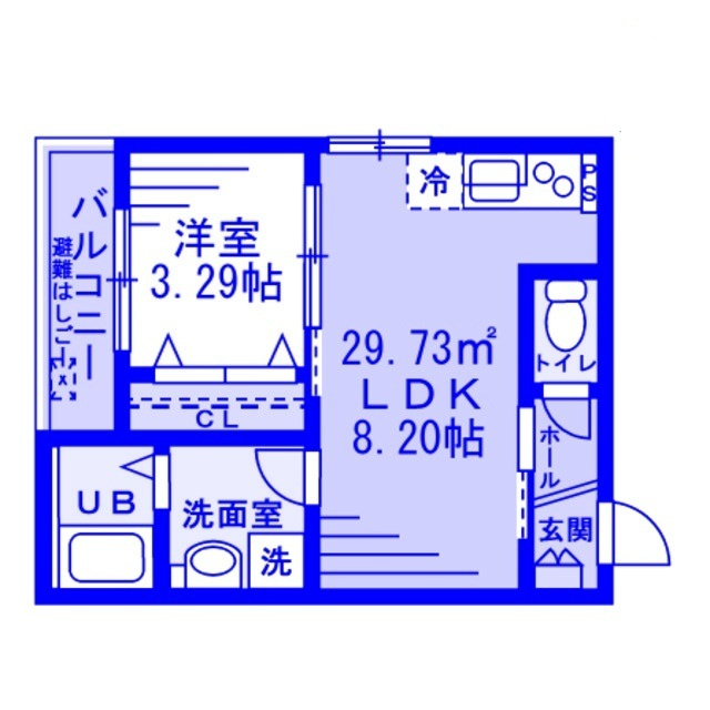 AJ春日部の間取り