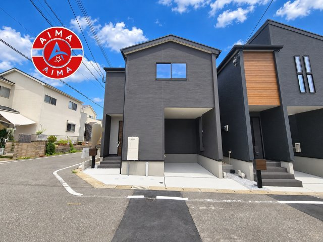 春日市一の谷4丁目第1-3棟(3号棟)の外観|デザイン性のある外観です。