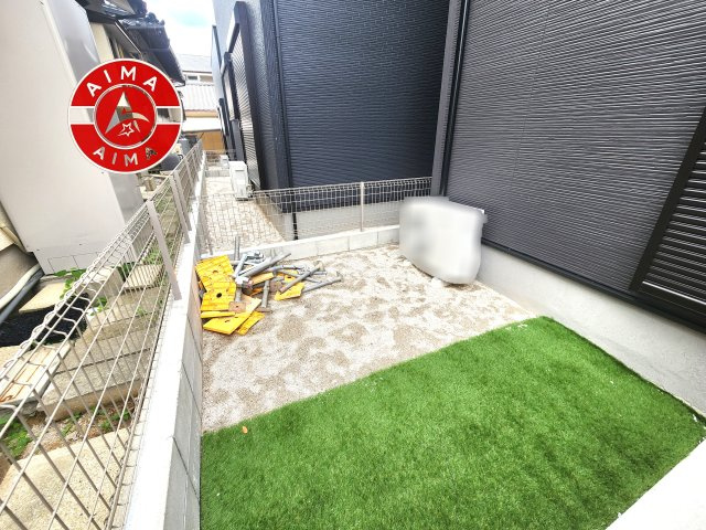 春日市一の谷4丁目第1-3棟(3号棟)の庭|お庭で自由な時間を過ごせます。