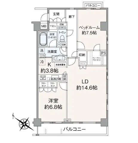 ★仲介手数料無料★サンクタスガーデン目黒(現金購入で、ここで終の住処にする方向けになります）