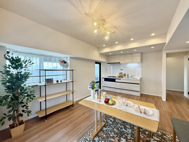 ライオンズマンション正徳町A棟の居間・リビング
